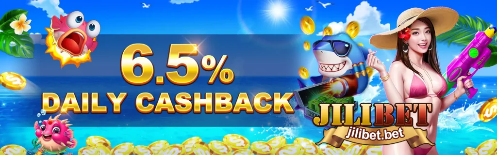 6.5% Daily Cashback